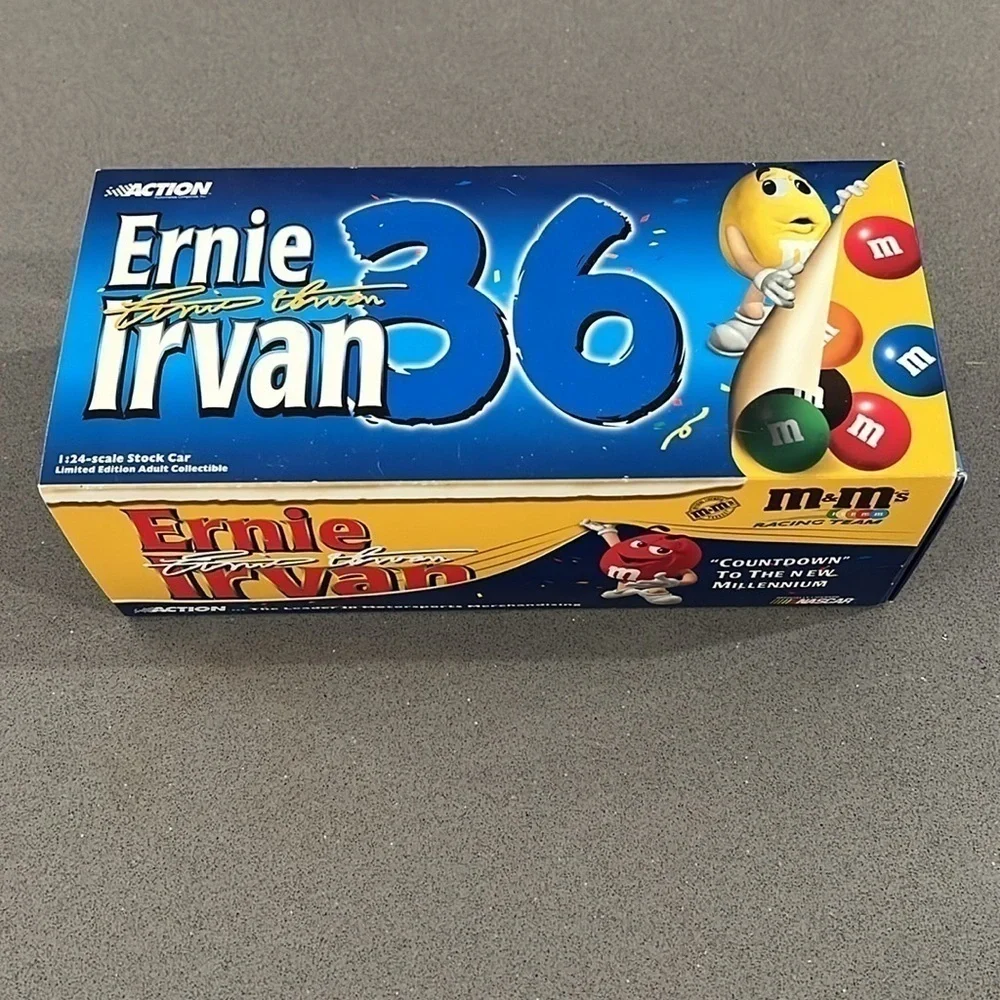 NASCAR - Ernie Irvan #36 M&M Countdown to Millennium 1999 1:24